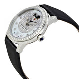 Frederique Constant White Guilloche Heart Diamond Ladies Watch #FC-310SQPV2PD6 - Watches of America #2