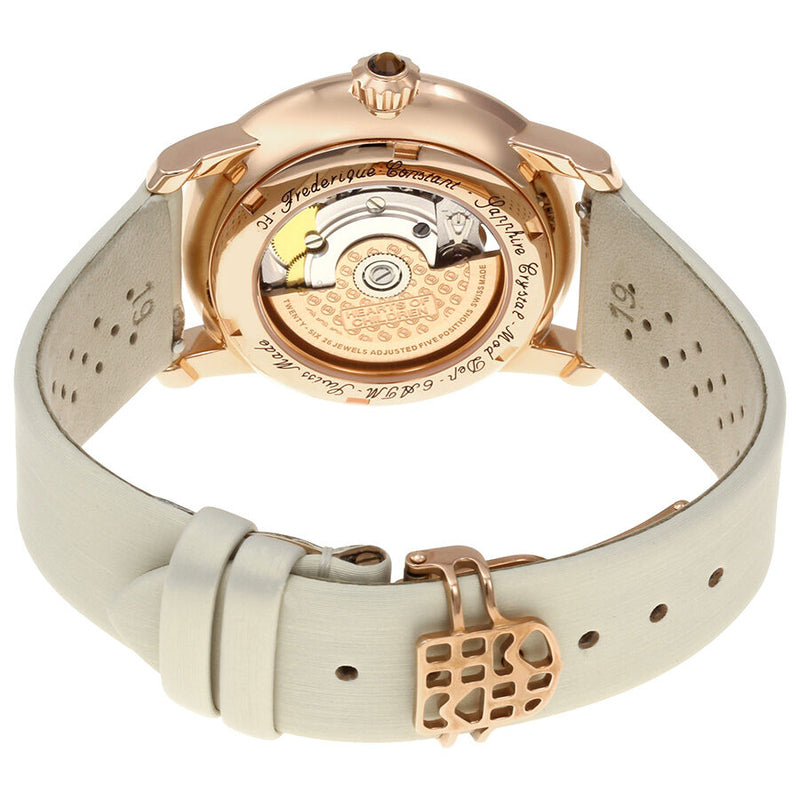 Frederique Constant World Heart Mother of Pearl Dial Rose Gold-plated Ladies Watch #FC-310WHF2PD4 - Watches of America #3