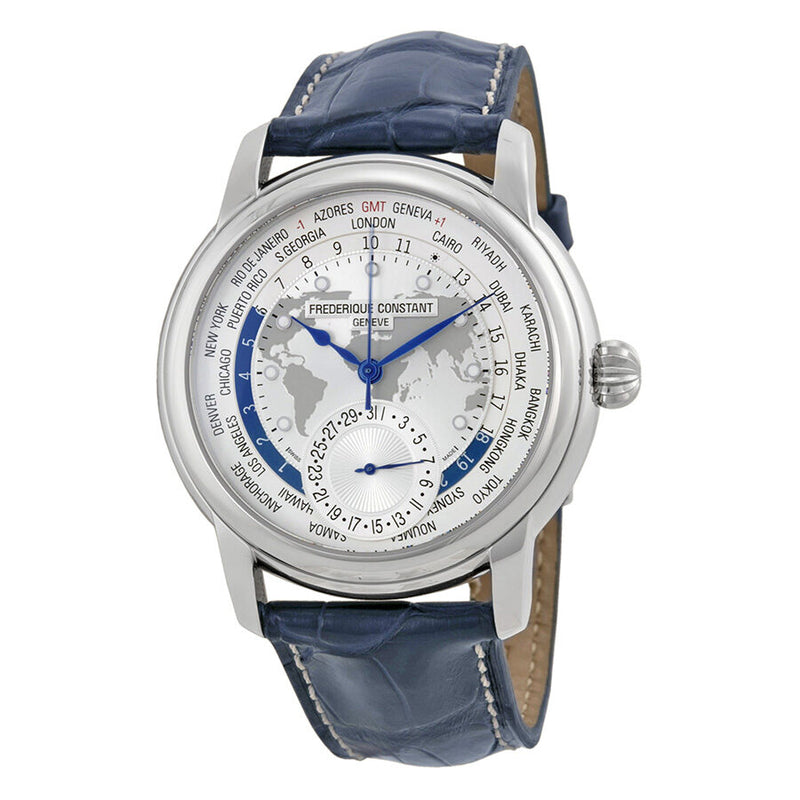 Frederique Constant Worldtimer Automatic Men's Watch #FC-718WM4H6 - Watches of America