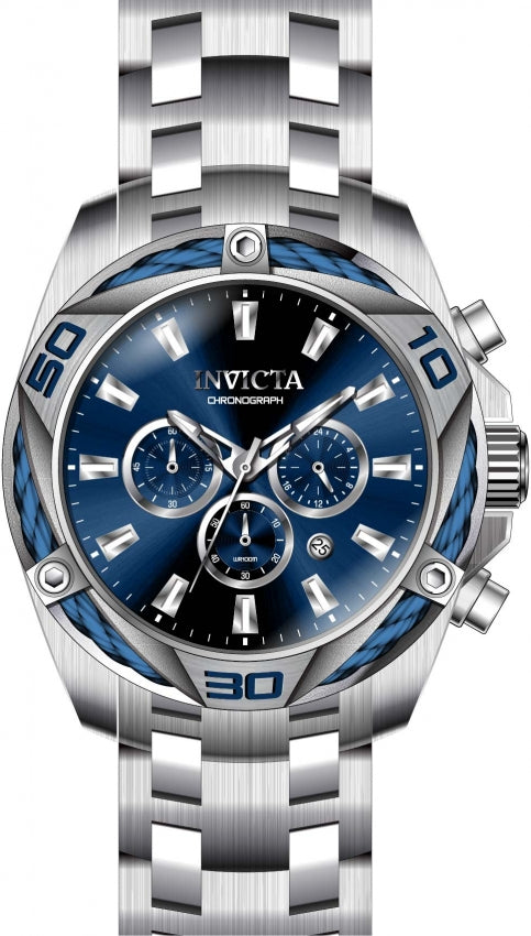 Invicta Bolt Chronograph Quartz Blue Dial Men's Watch 32373