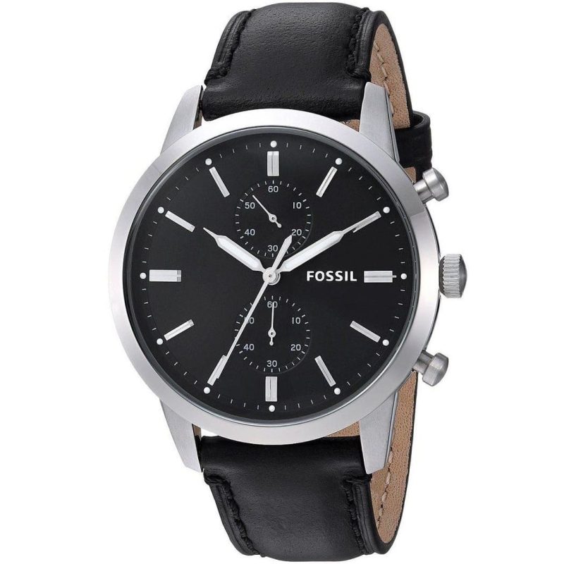 Fossil Men’s Quartz Leather Strap Men's Watch  FS5396 - Watches of America