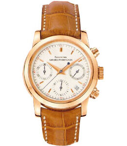 Girard Perragaux Sport Classique 18kt Rose Gold Brown Leather Men's Watch #80210.0.52.8118 - Watches of America