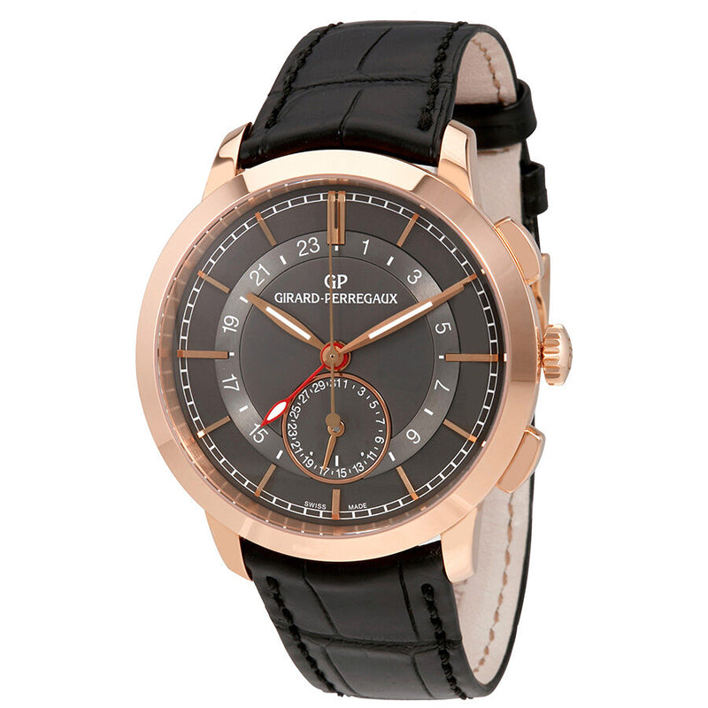 Girard Perregaux 1966 Dual Time Automatic Men's Watch #49544-52-231-BB60 - Watches of America