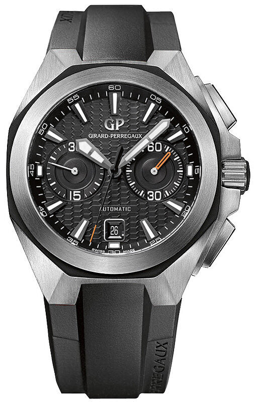 Girard Perregaux Hawk Chronograph Automatic Men's Watch #49970-11-231-FK6A - Watches of America