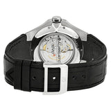 Girard Perregaux Laureato Automatic Silver Dial Black Leather Men's Watch #80185-11-131-BB6A - Watches of America #3