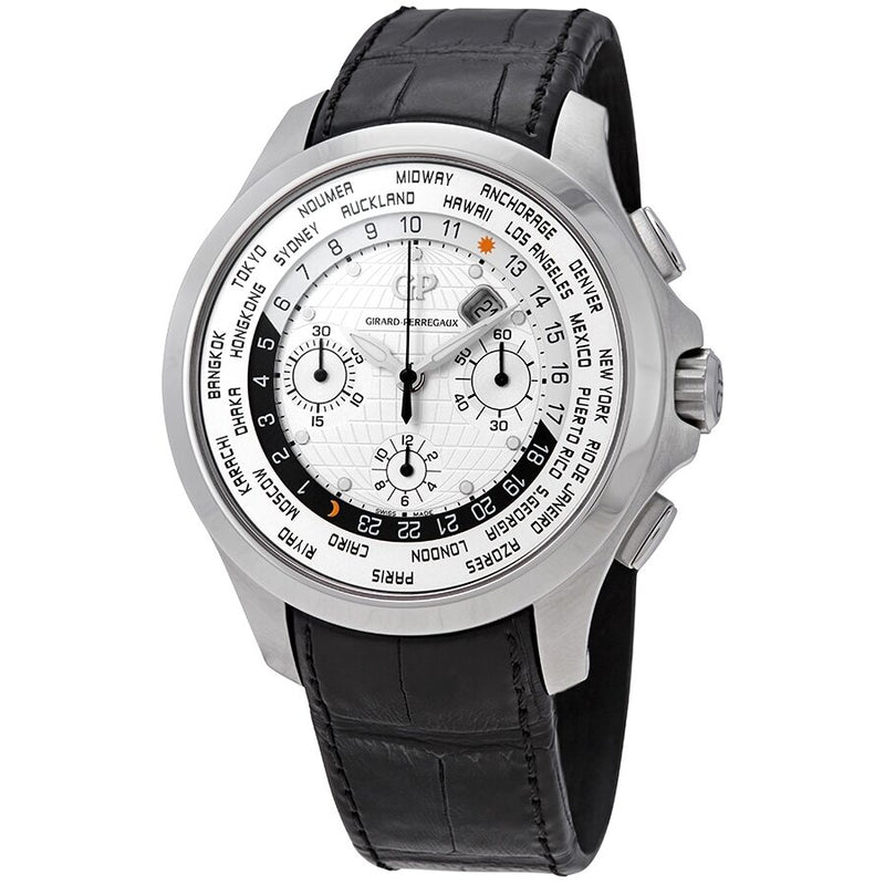 Girard Perregaux Traveller WW.TC Chronograph Automatic Men's Watch #49700-11-133-BB6B - Watches of America