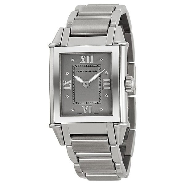 Girard Perregaux Vintage 1945 Stainless Steel Ladies Watch #25740.1.11.212 - Watches of America
