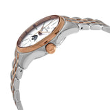 Glycine Combat Classic Moonphase Automatic Silver Dial Men's 36 mm Watch #GL0194 - Watches of America #2