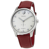 Gucci G-Timeless Automatic Silver Dial Men's Watch #YA126346 - Watches of America