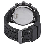 Guess Fleet Chronograph Black Dial Black Silicone Men's Watch W0971G1 - Watches of America #3