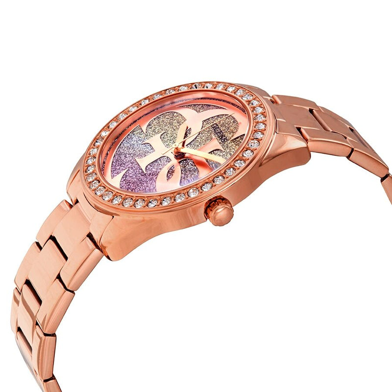 Guess G Twist Quartz Crystal Ladies Watch W1201L3 - Watches of America #2