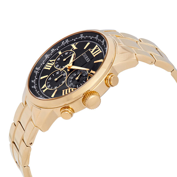 Guess Horizon Chronograph Black Dial Men's Watch #W0379G4 - Watches of America #2