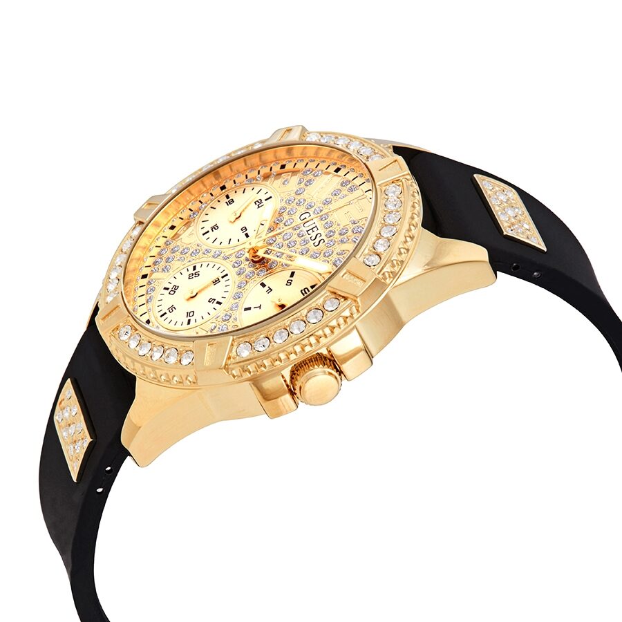 Guess Black Crystal Dial Ladies Watch