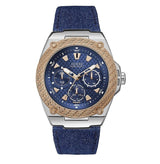 Guess Legency Quartz Blue Dial Men's Watch W1058G1 - Watches of America