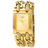 Guess Mod Quartz Champagne Dial Ladies Watch W1117L2 - Watches of America