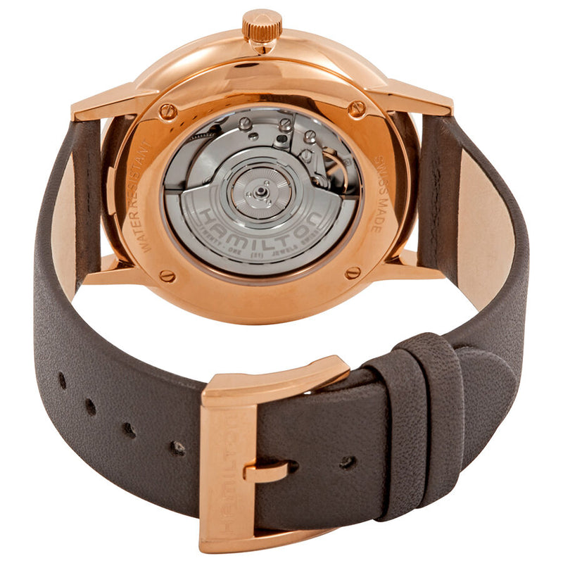 Hamilton American Classic Intra-Matic Automatic Brown Dial Men's Watch #H38745501 - Watches of America #3