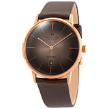 Hamilton American Classic Intra-Matic Automatic Brown Dial Men's Watch #H38745501 - Watches of America