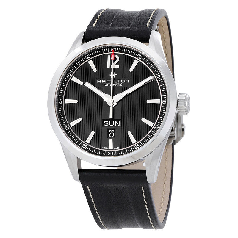 Hamilton Broadway Day Date Automatic Black Dial Men's Watch #H43515735 - Watches of America