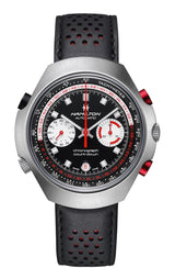 Hamilton Classic Chrono Matic Chronograph Automatic Black Dial Watch #H51616731 - Watches of America