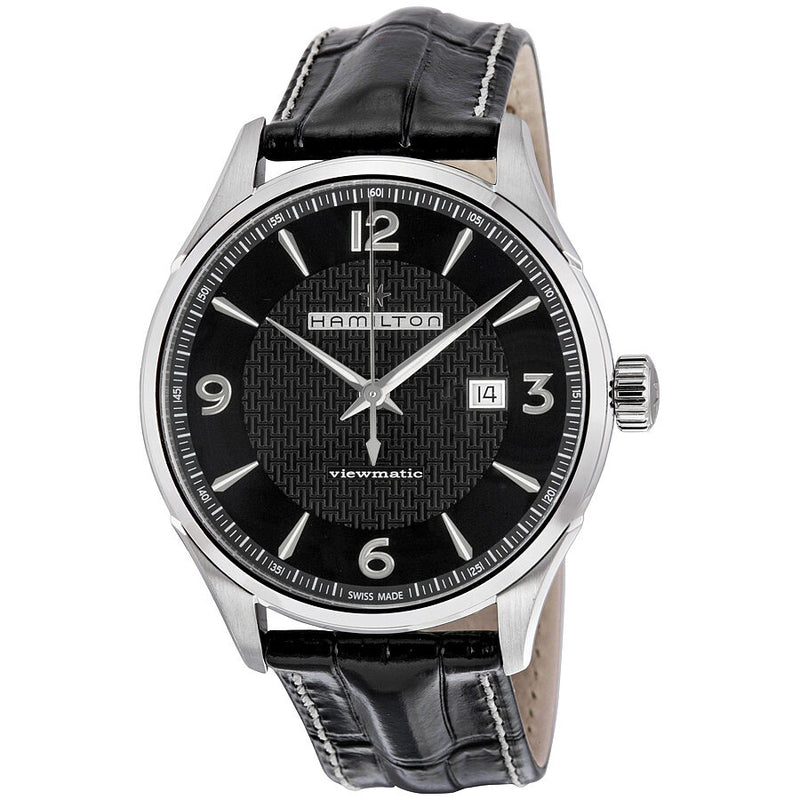 Hamilton Jazzmaster Automatic Black Dial Men's Watch #H32755731 - Watches of America