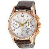 Hamilton Jazzmaster Automatic Chronograph Rose Gold-tone Men's Watch #H32646555 - Watches of America