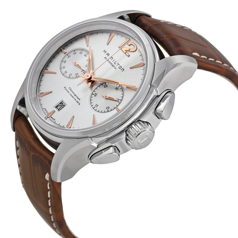 Hamilton Jazzmaster Chronograph Silver Dial Men's Watch #H32606555 - Watches of America #2