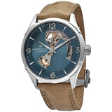 Hamilton Jazzmaster Open Heart Automatic Blue Dial Men's Watch #H32705842 - Watches of America