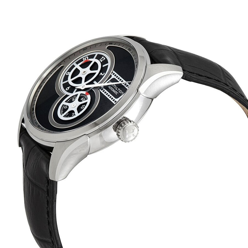 Hamilton Jazzmaster Regulator Cinema Automatic Black Dial Men's Watch #H42605731 - Watches of America #2