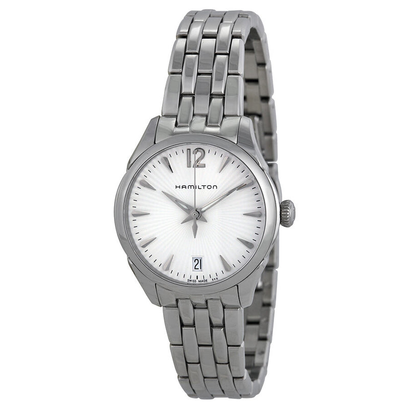 Hamilton Jazzmaster Silver Dial Stainless Steel Ladies Watch #H42211155 - Watches of America
