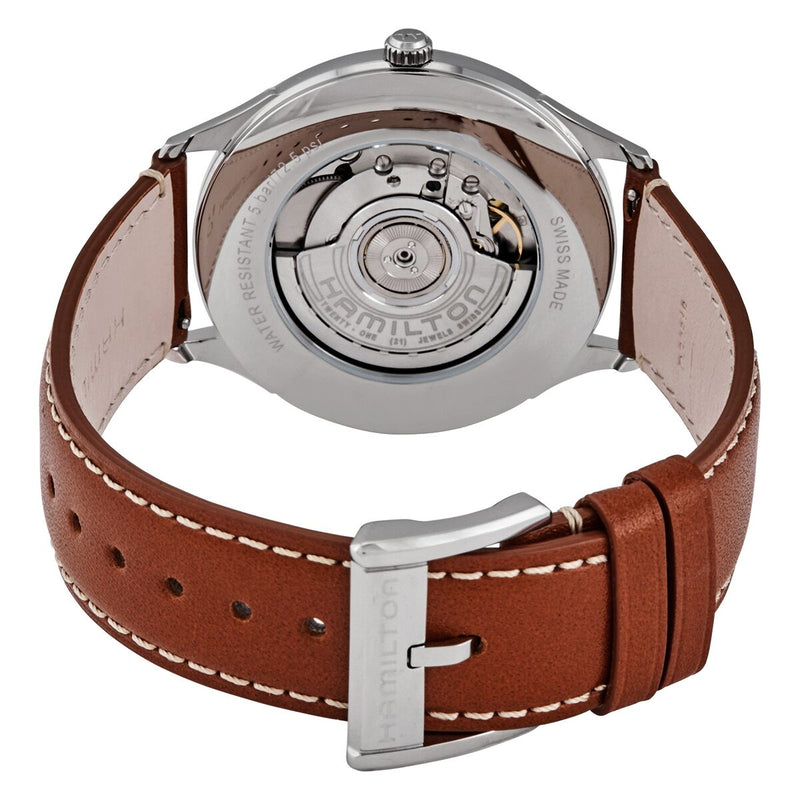 Hamilton Jazzmaster Thinline Automatic White Dial Men's Watch #H38525512 - Watches of America #3