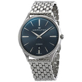 Hamilton Jazzmaster Thinline Automatic Blue Dial Men's Watch #H38525141 - Watches of America