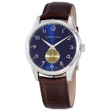 Hamilton Jazzmaster Thinline Quartz Blue Dial Men's Watch #H38411540 - Watches of America