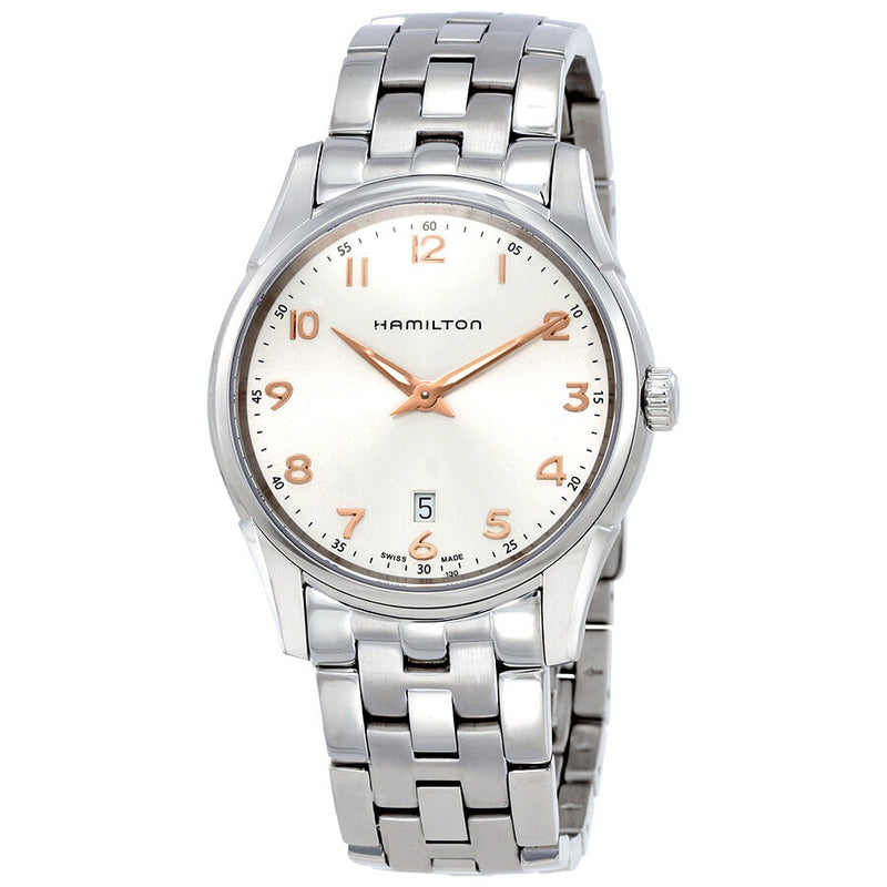 Hamilton Jazzmaster Thinline Silver Dial Men's Watch #H38511113 - Watches of America