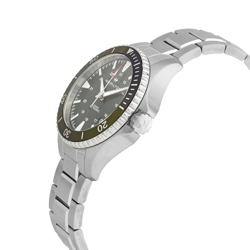 Hamilton Khaki Navy Automatic Green Dial Men's Watch #H82375161 - Watches of America #2
