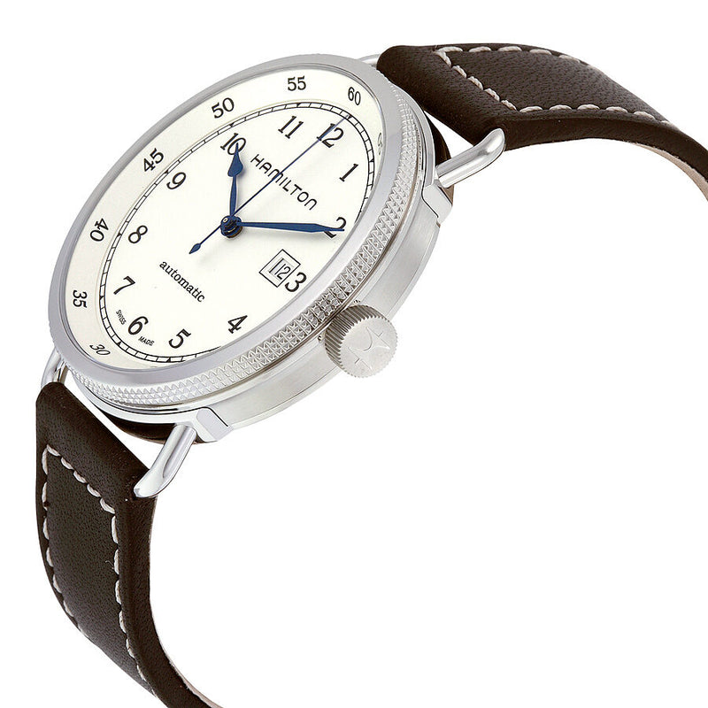 Hamilton Khaki Navy Pioneer Automatic Silver Dial Men s Watch H77715553 Watches of America