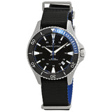 Hamilton Khaki Scuba Automatic Black Dial Batman Bezel Men's Watch #H82315931 - Watches of America