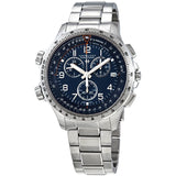 Hamilton Khaki X-Wind Quartz Blue Dial Men's Watch #H77922141 - Watches of America