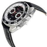 Hamilton Pan Europ Black Dial Leather Men's Watch #H35756735 - Watches of America #2