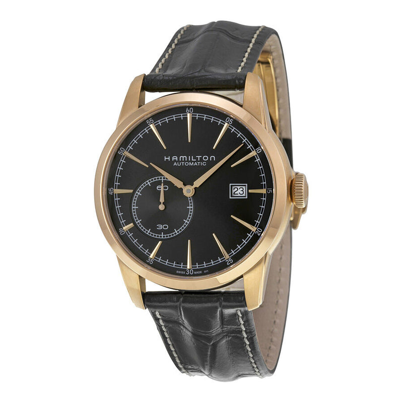 Hamilton Railroad Small Seconds Black Dial Men's Watch #H40545731 - Watches of America