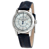 Hamilton Railroad White Mother Of Pearl Dial Blue Leather Ladies Watch #H40405691 - Watches of America