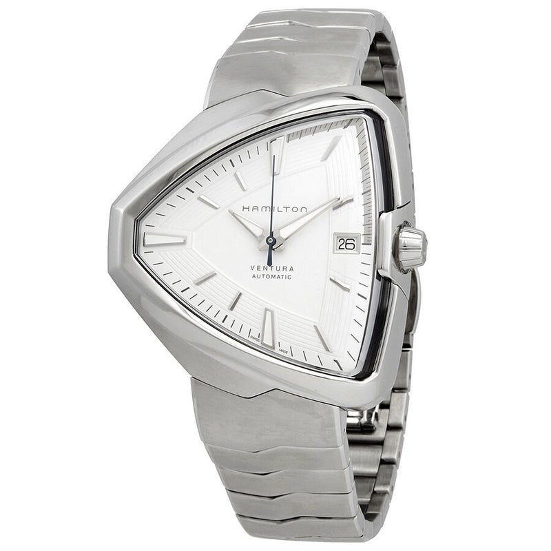 Hamilton Ventura Elvis80 Automatic Shield-Shaped Men's Watch #H24505111 - Watches of America