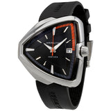 Hamilton Ventura Elvis80 Black Dial Men's Quartz Watch #H24551331 - Watches of America