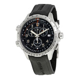 Hamilton X-Wind GMT Chronograph Black Dial Men'sWatch #H77912335 - Watches of America