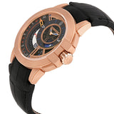 Harry Winston Ocean Dual Time Black Dial Automatic Men's Watch #OCEATZ44RR011 - Watches of America #2