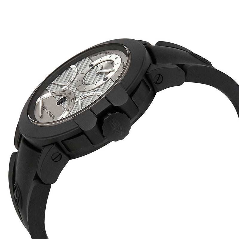Harry Winston Ocean Triple Retrograde Chronograph Automatic Silver Dial Men's Watch #OCEACT44ZZ006 - Watches of America #2