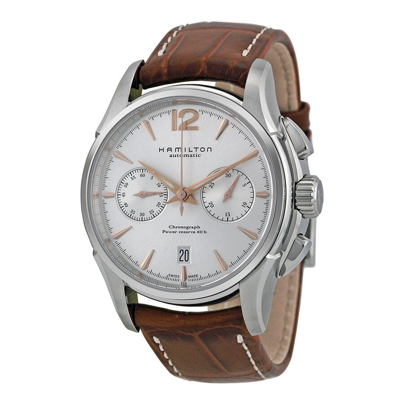 Hamilton Jazzmaster Chronograph Silver Dial Men's Watch #H32606555 - Watches of America