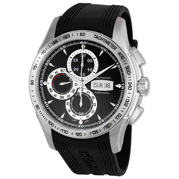 Hamilton Jazzmaster Lord Hamilton Black Dial Chonograph Tachymeter Men's Watch #H32816331 - Watches of America