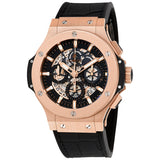 Hublot Big Bang Aero Bang Gold 44mm  Black Rubber  Men's Watch #311.PX.1180.GR - Watches of America