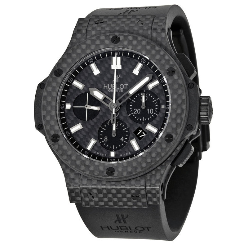 Hublot Big Bang Black Carbon Fiber Dial Automatic Chronograph Men s Watch 301QX1724RX 301.QX.1724.RX Watches of America