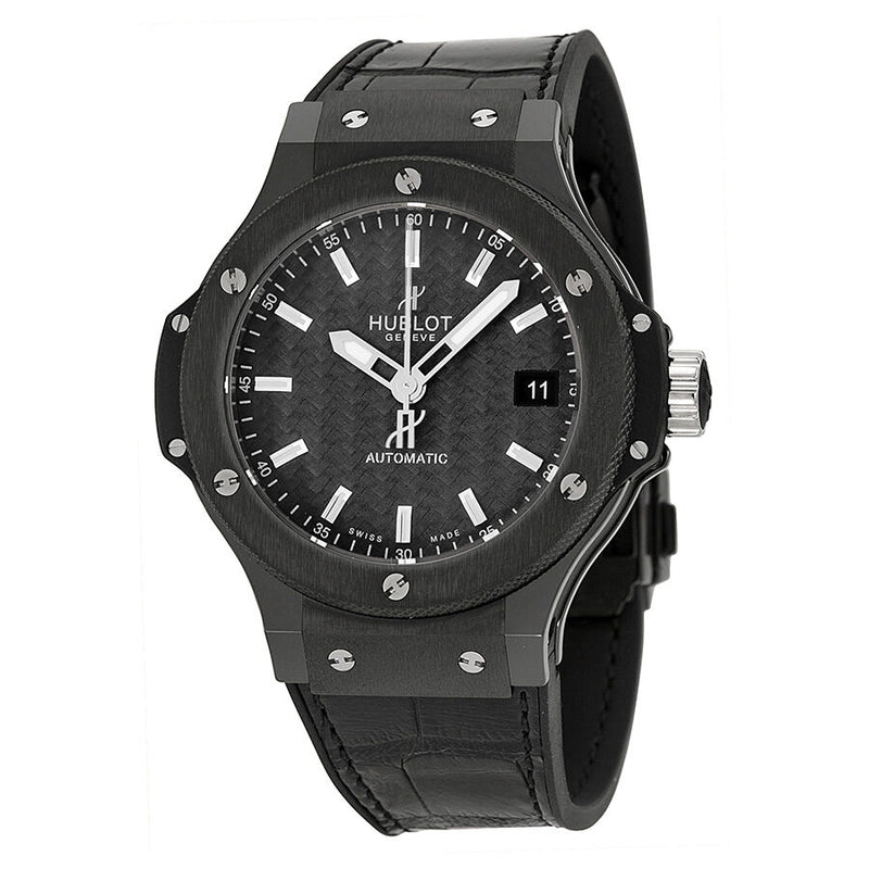 Hublot Big Bang Carbon Fiber Dial Alligator Unisex Watch 365CM1770LR#365.CM.1770.LR - Watches of America